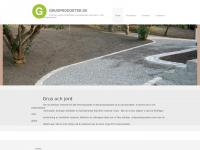 grusprodukter.se snapshot