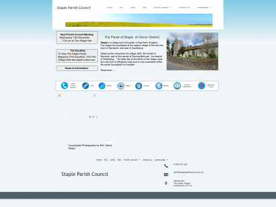 stapleparishcouncil.co.uk snapshot
