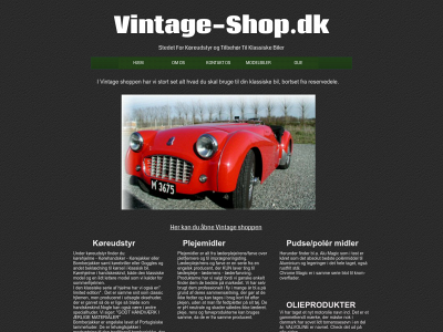 vintage-shop.dk snapshot
