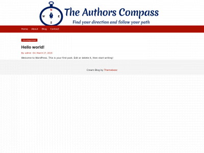 theauthorscompass.com snapshot