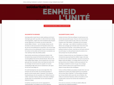 solidariteitineenheid.be snapshot