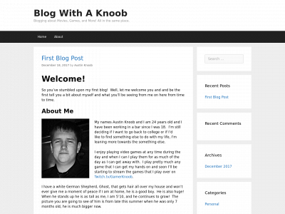 blogwithaknoob.com snapshot