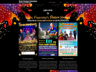 kevin-finnigan-entertainer.co.uk snapshot