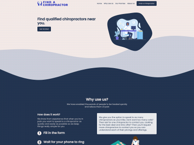 findachiropractor.co.uk snapshot