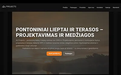 avprojects.lt snapshot