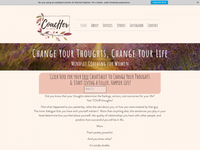 coacherllc.com snapshot