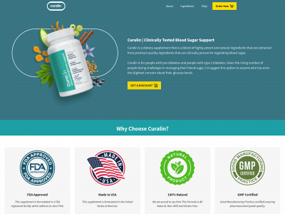 usa-curalin.com snapshot
