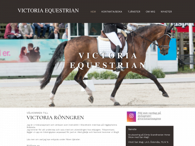 victoriaequestrian.se snapshot