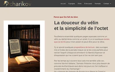 charikov.be snapshot