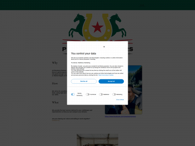 precisionfarriers.be snapshot