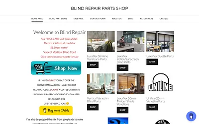 www.blindrepair.co.nz snapshot