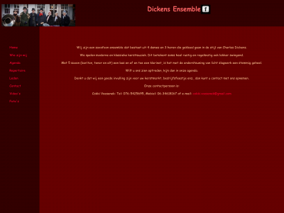 dickensensemble.nl snapshot