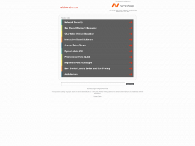 reliableretro.com snapshot