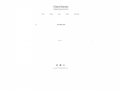 clairedvs.com snapshot