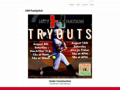 hittfastpitch.com snapshot