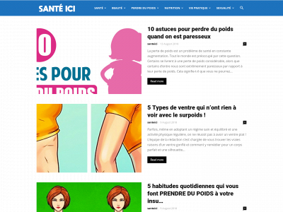 santeici.fr snapshot