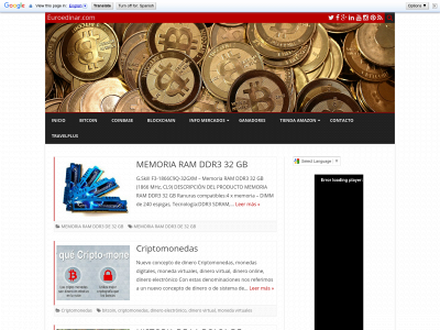www.euroedinar.com snapshot