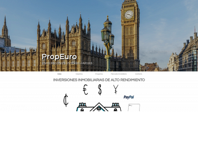 propeuro.com snapshot