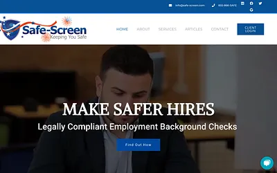safe-screen.com snapshot