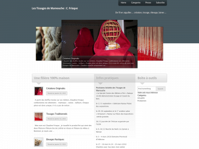 tissage.be snapshot