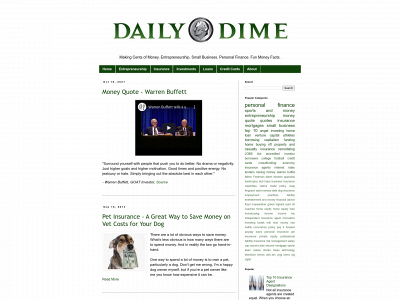 dailydime.com snapshot