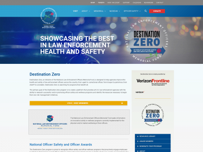 destinationzero.org snapshot