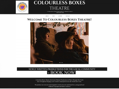 colourlessboxestheatre.co.uk snapshot