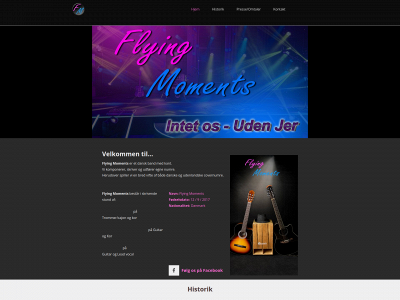 flyingmoments.dk snapshot