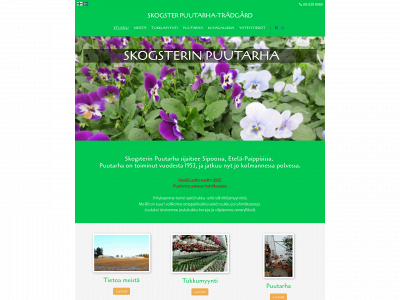 skogsterinpuutarha.fi snapshot