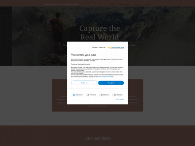 landmarkscience.com snapshot