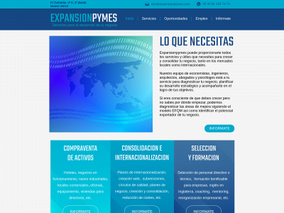 expansionpymes.com snapshot