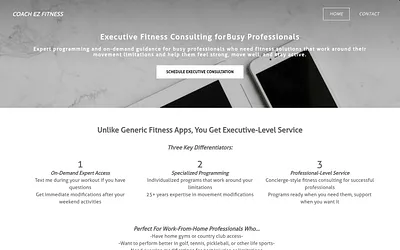 www.coachezfitness.com snapshot