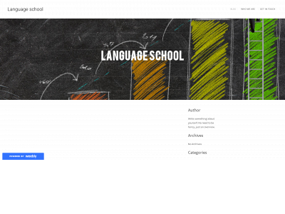 informationlanguageschool.weebly.com snapshot