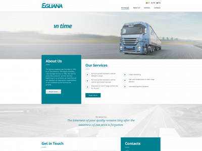 egliana.lt snapshot