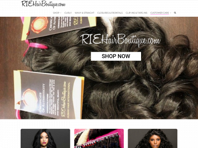 riehairboutique.com snapshot