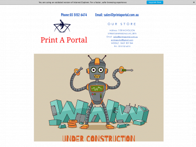 printaportal.com.au snapshot