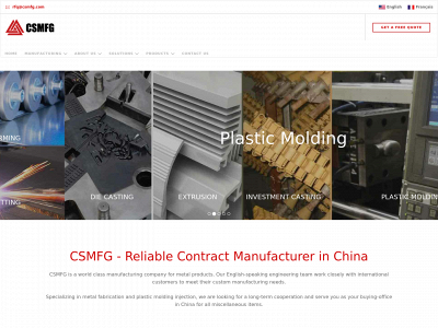 csmfg.com snapshot