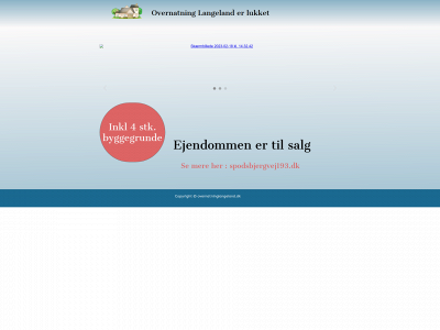 overnatninglangeland.dk snapshot