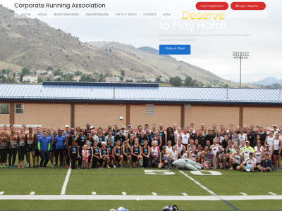 corporatetrackandfield.com snapshot