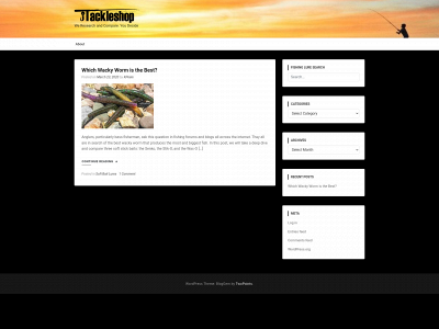 itackleshop.com snapshot