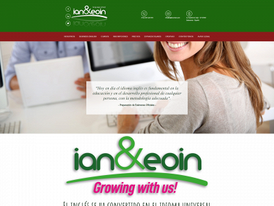 inglesconian.com snapshot