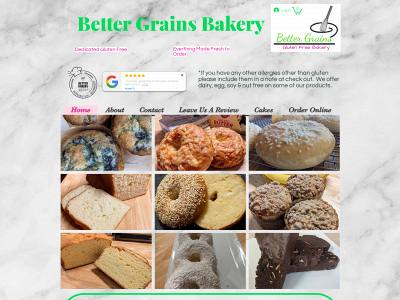 www.bettergrainsbakery.com snapshot