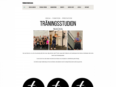 traningsstudion.se snapshot