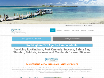 www.peacockaccounting.com.au snapshot