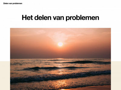 delenvanproblemen.nl snapshot