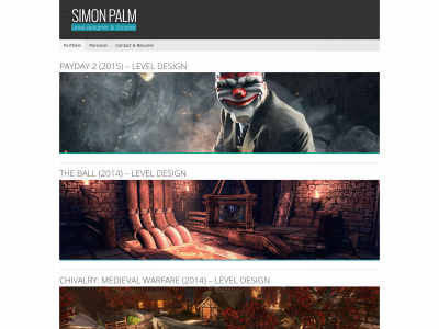 simonpalm.com snapshot