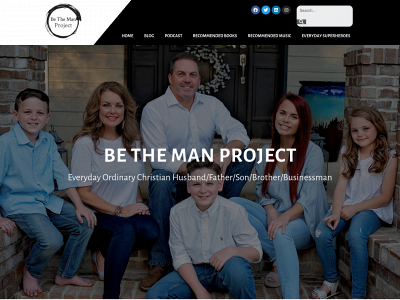 bethemanproject.com snapshot