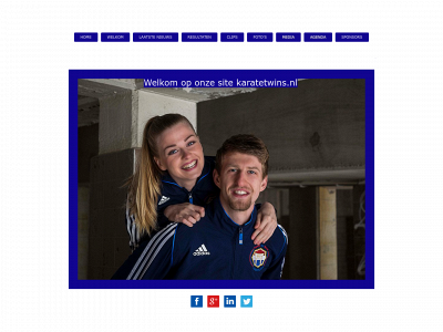 karatetwins.nl snapshot