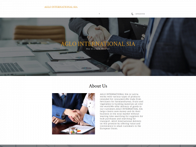 aglointernational.com snapshot