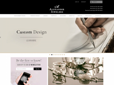 alexanderjewelers.net snapshot